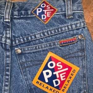 Relaxed Posted Jeans